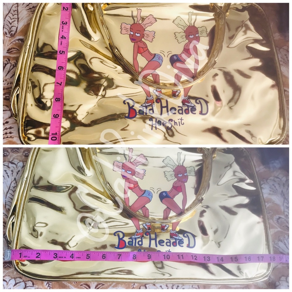 Gold Weekender Bag - Picture 3 of 3